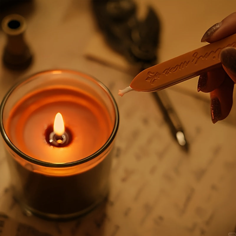 Feather Pen Ink Gift Box Set with Notebook And Wax Seal.